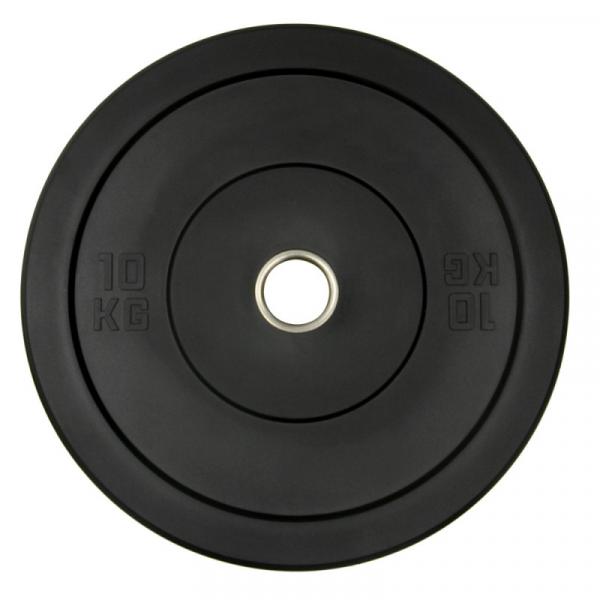 Produit disque bumper noir 10kg sans logo